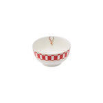 Karaca Aries Red Column Snack Bowl 12 cm