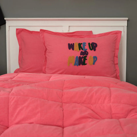 Karaca Home Motto Cotton Comfort Single Fuchsia