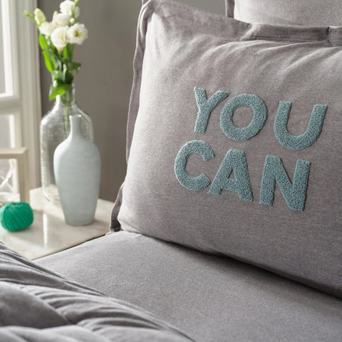 Karaca Home Motto Cotton Comfort Single Gray