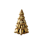 Karaca Home Tree Led Illuminated Object Gold 7,8x13cm