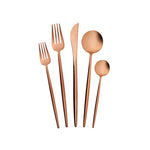 Karaca Jupiter Rosegold 60 Pieces 12 Person Boxed Cutlery Set