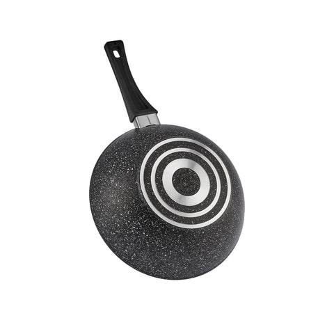 Karaca Defne - BioGraniet, wok/grill-set, zwart