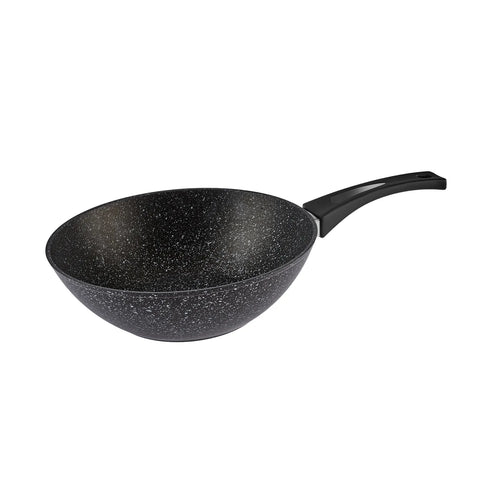 Karaca Defne - BioGraniet, wok/grill-set, zwart