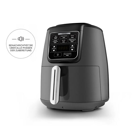 Karaca Air Pro Cook XL - 2-in-1 sprekende airfryer, ruimtegrijs