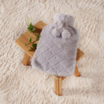 Karaca Home Plush Hot Water Bag Gray