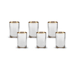 Karaca Gizem 6 Coffee-Side Glasses Gold