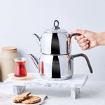 Karaca Urban Midi Teapot  Grey