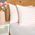 Sarah Anderson Strawberry White 100% Cotton Single Fitted Sheet Set