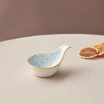 Karaca Floral Blue Drops Snack/Sauce Bowl 10Cm