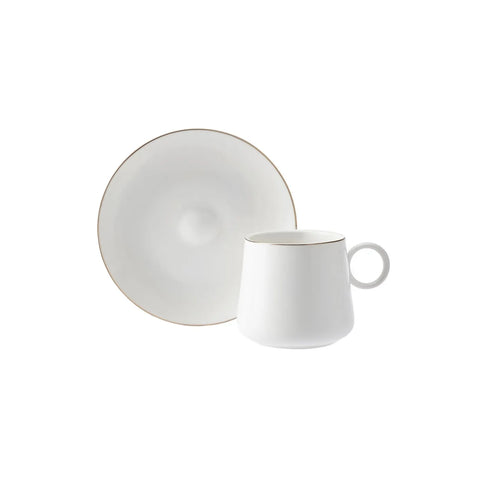 Karaca Ball Platinum Tea Cup for 2 Person 220 ml 