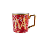 Karaca Flower M Letter M Mug 350 ml