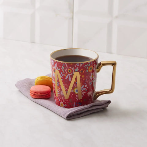 KARACA FLOWER M HARFLI MUG