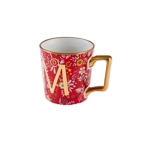 KARACA FLOWER M HARFLI MUG