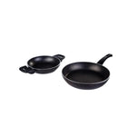 Karaca Biogranite Blackgold Frying Pan And Shallow Frying Pan Set