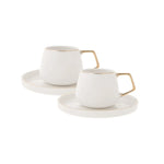 Karaca Streamline Saturn Set of 2 Coffee Cups