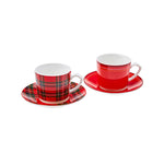 Karaca Ekose Coffee Cups for 2 Personen 80 ml