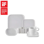 Karaca Cubique Breakfast and Serveware Set, 35 Piece 