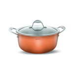 Karaca 3 Ply Power Steel Copper Cookware 24 cm 4,6Lt