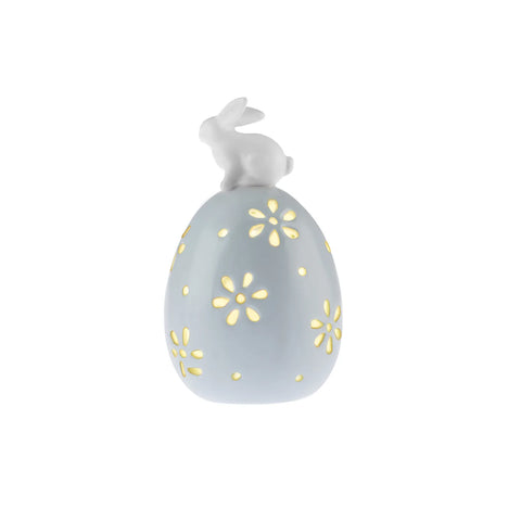 Karaca Easter Stoneware Glazen Decoratief Snuisterij, Wit Blauw