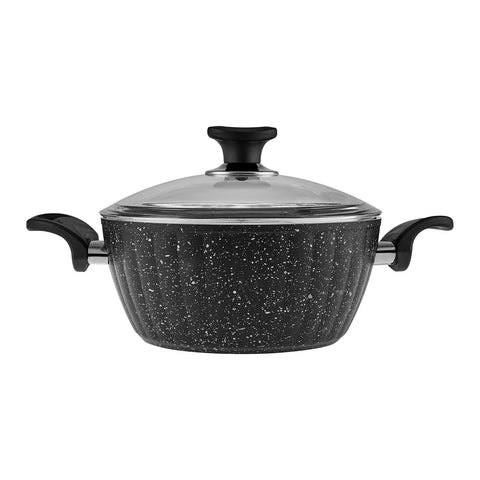 COOKPLUS  BİOGRANİT DREAM 7 PARÇA TENCERE SETİ BLACK