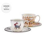 Karaca Paye Seljuk-Collection Teacup Set for 2