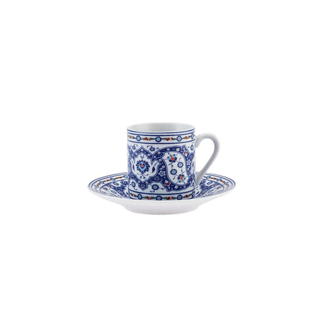 Karaca Gülhane, set koffiekopjes, 2 personen, 80 ml