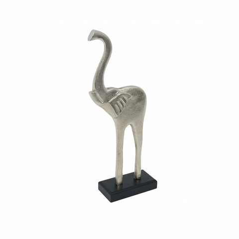 Karaca Home Morrocan Olifant Figuur Zilver 15,5x6,5x39 cm