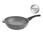 Karaca Serra Grey Biogranite Wok 28cm