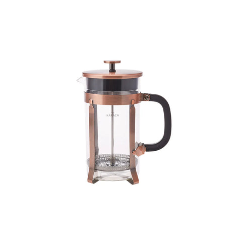 Karaca cafetière, borosilicaatglas en koper 1000 ml