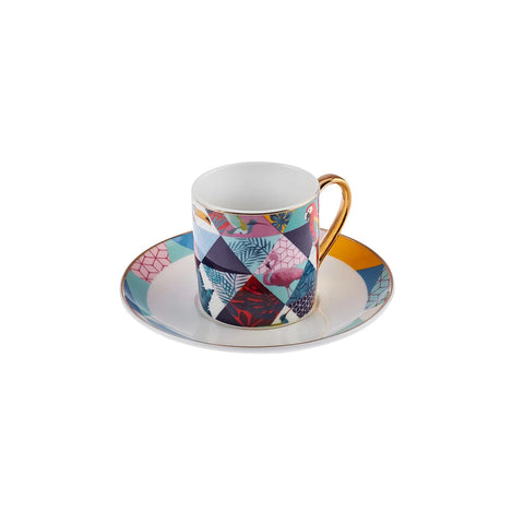 Karaca Porto, set koffiekopjes, 6 personen, 90 ml