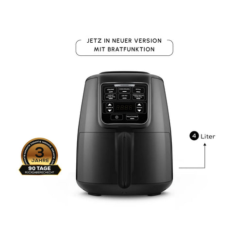 Karaca Air Pro Cook met bakfunctie - XL airfryer, glanzend zwart