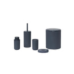 Karaca Home Marcello Bathroom Accessories Set, 5 pieces, anthracite