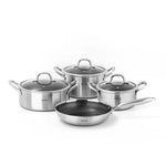 Karaca PowerSteel 316+ steel cooking pot set, 7 pieces