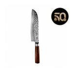 Karaca 50th Year Signature Collection x Damascus Santoku Knife