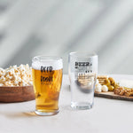  Karaca Fritz Beer Glass Set 2 pieces, 454 ml