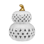 Karaca Halloween Led Light Trinket, 19 cm, White Gold