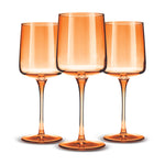 Karaca Salmon Wine Glass Set, 3 Piece