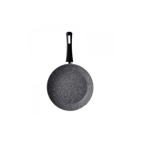 Karaca Biogranite, set met braadpan en platte braadpan, grijs