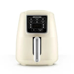 Karaca Air Cook XL 2 in 1 Talking Airfryer, iconic beige