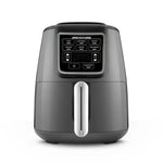 Karaca Air Cook XL 2 in 1 Talking Airfryer, space gray