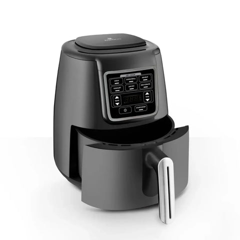 Karaca Air Cook XL 2 in 1 Sprekende Airfryer, Ruimte Grijs