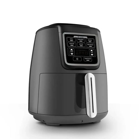 Karaca Air Cook XL 2 in 1 Sprekende Airfryer, Ruimte Grijs