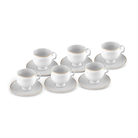 Karaca Malta Koffiekopjes Set, 6 Personen, 100 ml