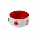 Karaca Christmas Snackschaal 11 cm, Rood