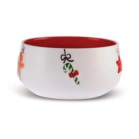 Karaca Christmas Snackschaal 11 cm, Rood