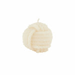 Karaca Home Rope Candle 6 cm Cream