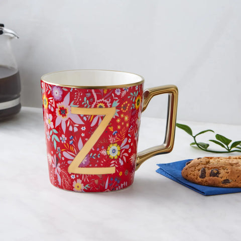 KARACA FLOWER Z HARFLI MUG