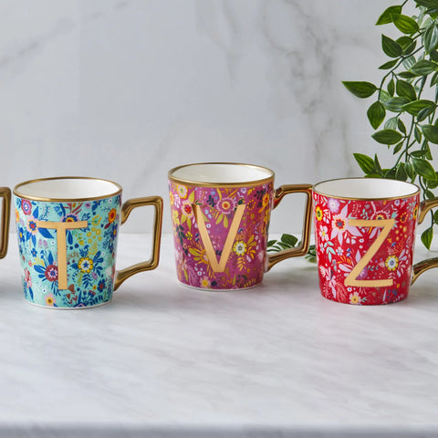 KARACA FLOWER Z HARFLI MUG