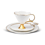 Karaca Republic Century İlke Tea Set with Dessert Saucer 200 ml