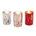 Karaca Christmas Candle Holder Set, 10x15cm